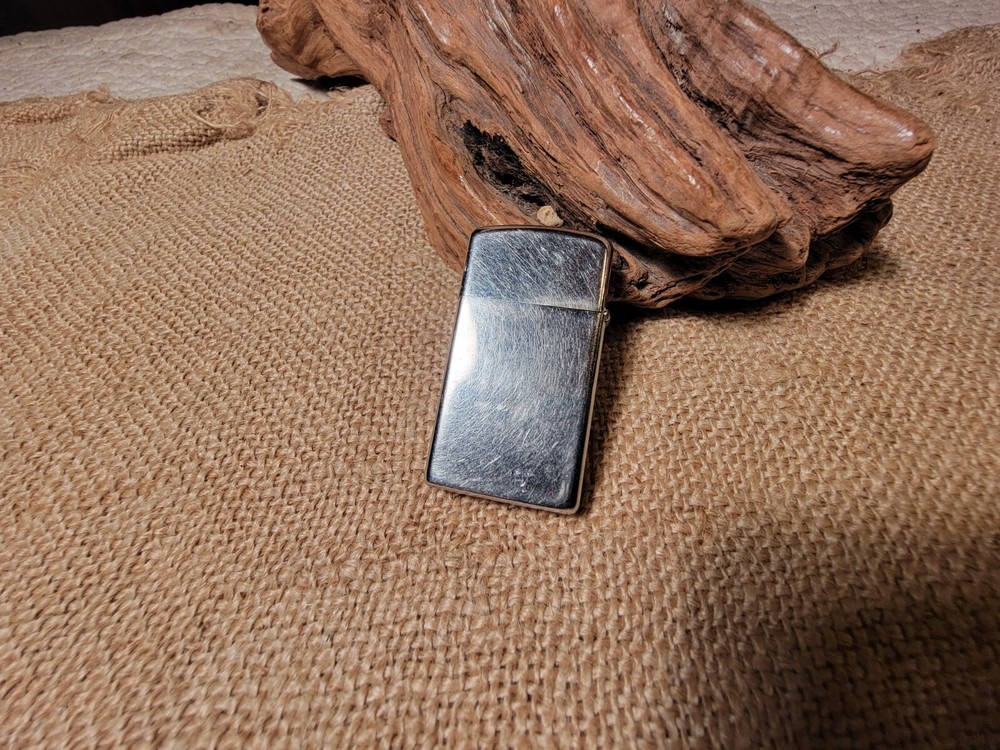 Vintage Slim Zippo Cigarette Lighter, 1971