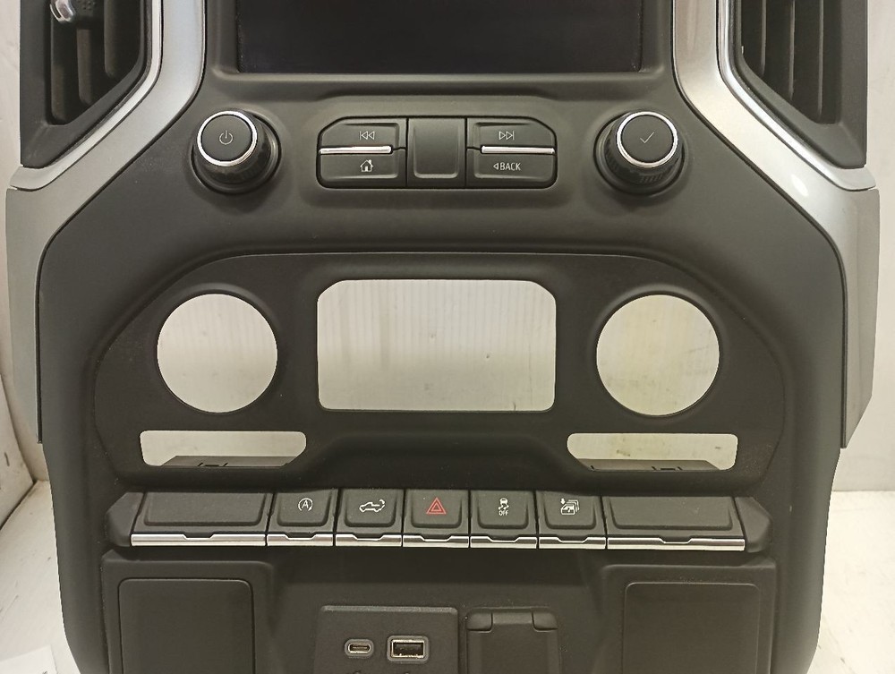 Display Screen w/Control Panel from 2019 Chevrolet Silverado 1500 12181999