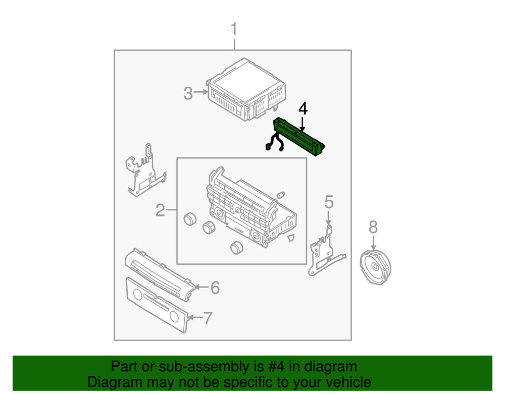 Genuine Mazda DVD Player BP4K-66-EV0
