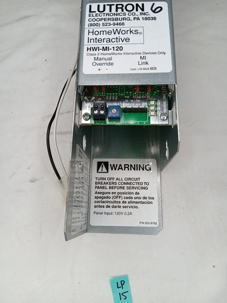 Lutron HomeWorks Interactive HWI-MI-120 Module Interface