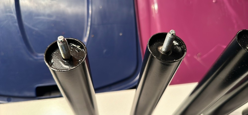 Six Heavy-duty Metal Bed Risers