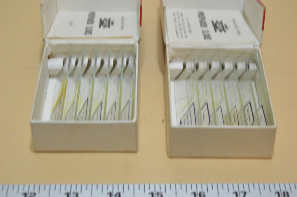 Vintage Crest Prepared Microscope Slides