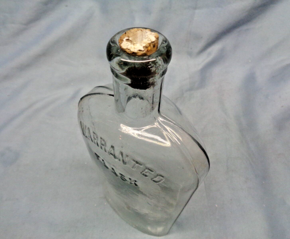 (5) Antique Nice Glass Bottles