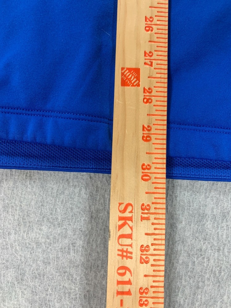 Nike Standard Fit 1/4 Zip Golf Pullover Jacket (Men's XL) Blue
