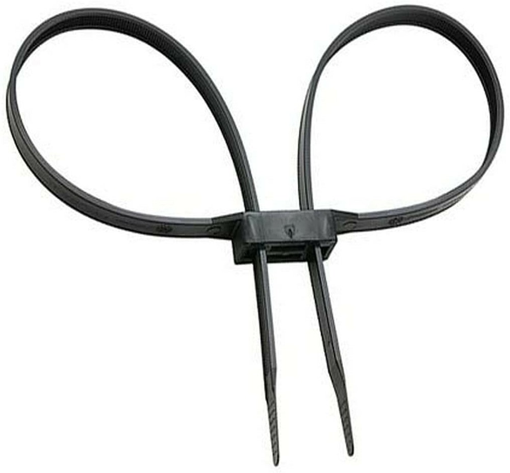 3 Pack Monadnock Products  Black Double Cuffs/Restraints w Safety Cutter