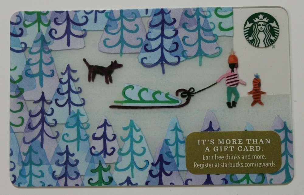 Starbucks Card US 2017 Family Tree MS 6142