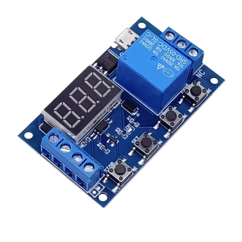 Time Delay Circuit Timer Cycle Adjustable for Home Automation Accessories