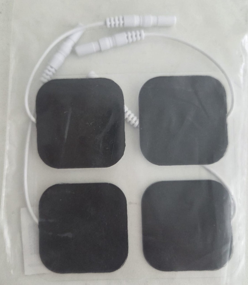 PurePulsE TENS Electronic Pulse Massager Pads Self Adhesive Replacement - 4PADS