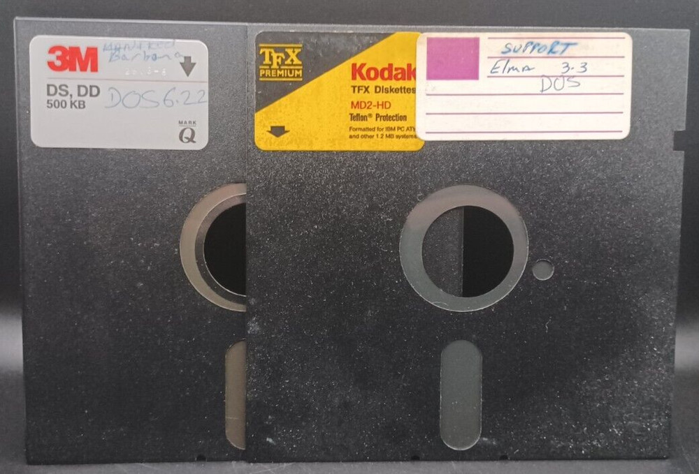 Kodak & 3M Floppy Discs