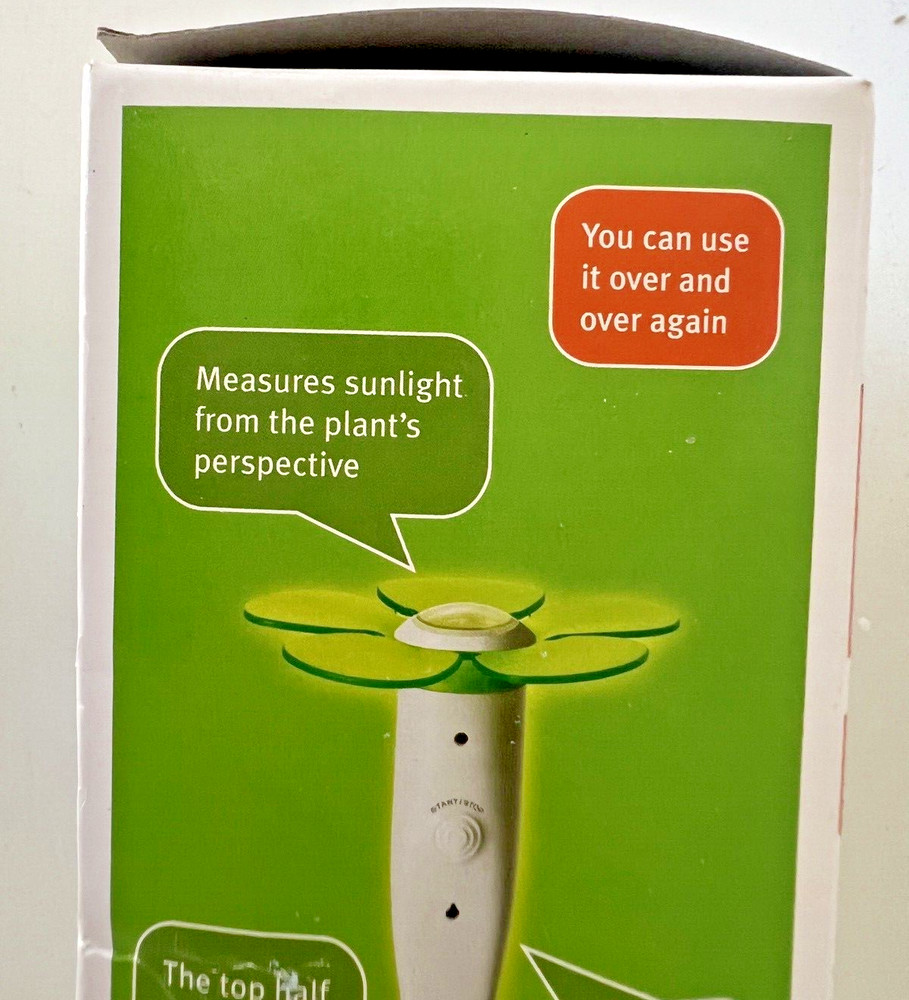NEW Easy Bloom Plant Sensor Measures pH, Sunlight, Temperature PC or Mac EASY Us