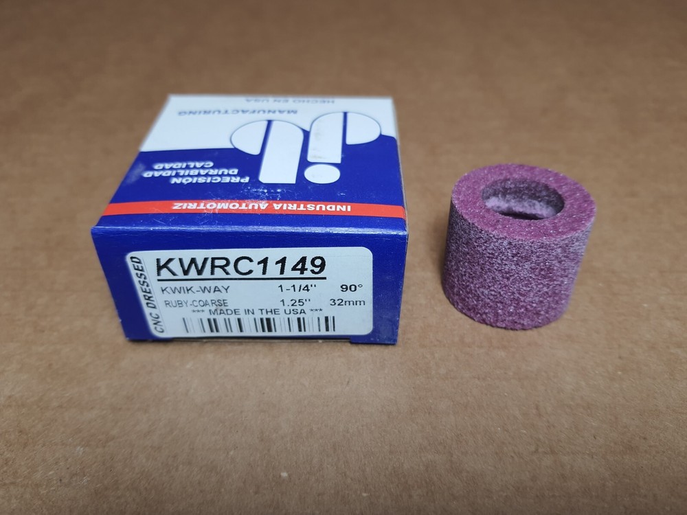 1-1/4" Kwik-Way Valve Seat Grinding Wheel (Ruby Coarse)