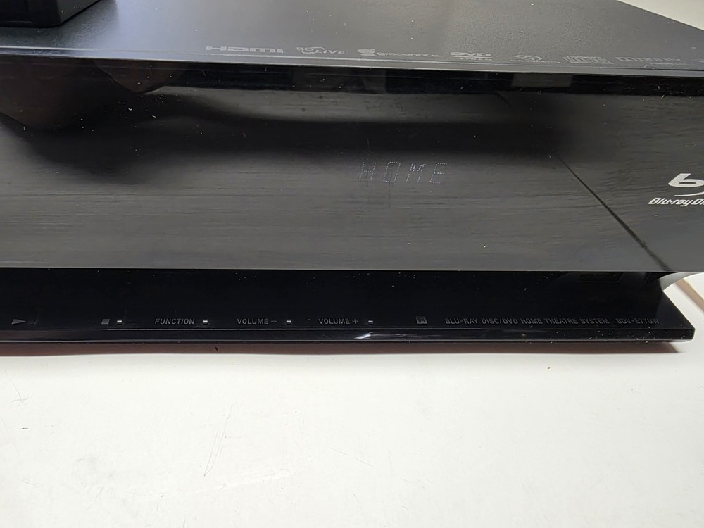 Sony HBD-E770W Receiver Streaming Blu-Ray DVD Receiver NO REMOTE Tested Works