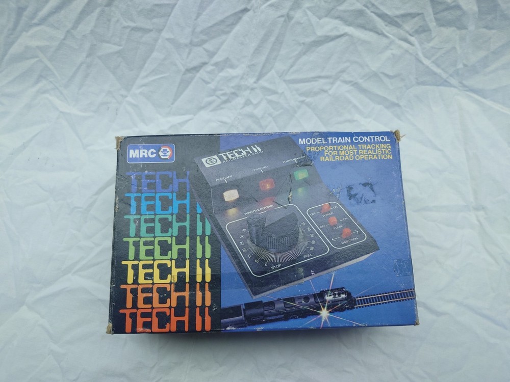 MRC Tech II Railmaster 2400 Throttle Controller Power Supply With Box And Manual