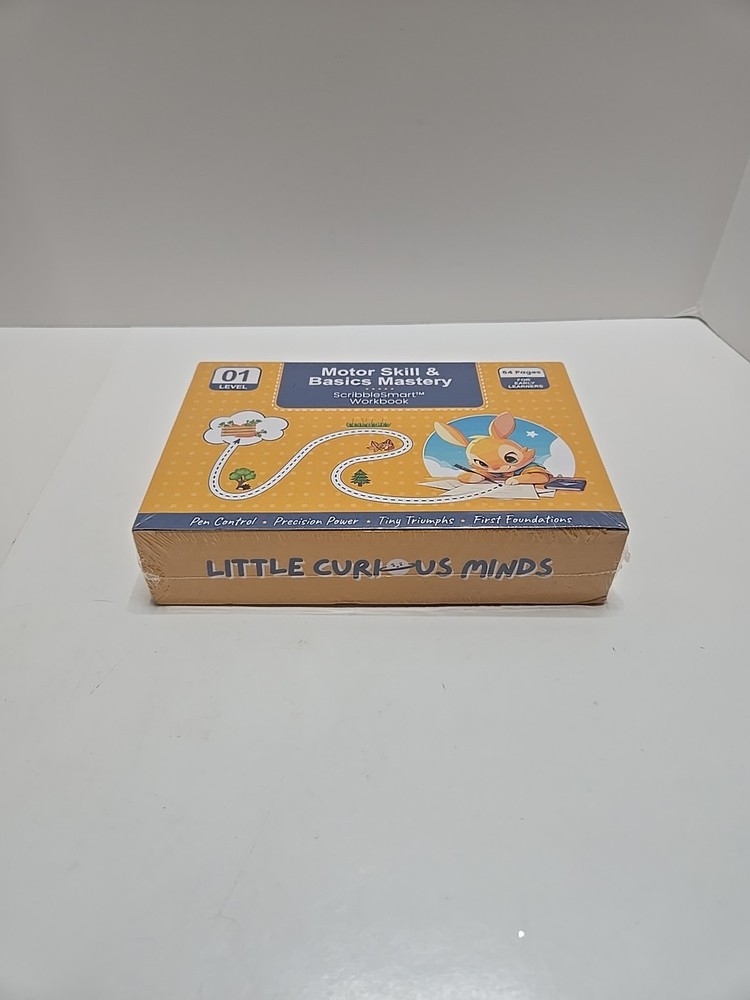 Little Curious Minds ScribbleSmart Workbook Level 1 Motor Skill & Basics Mastery