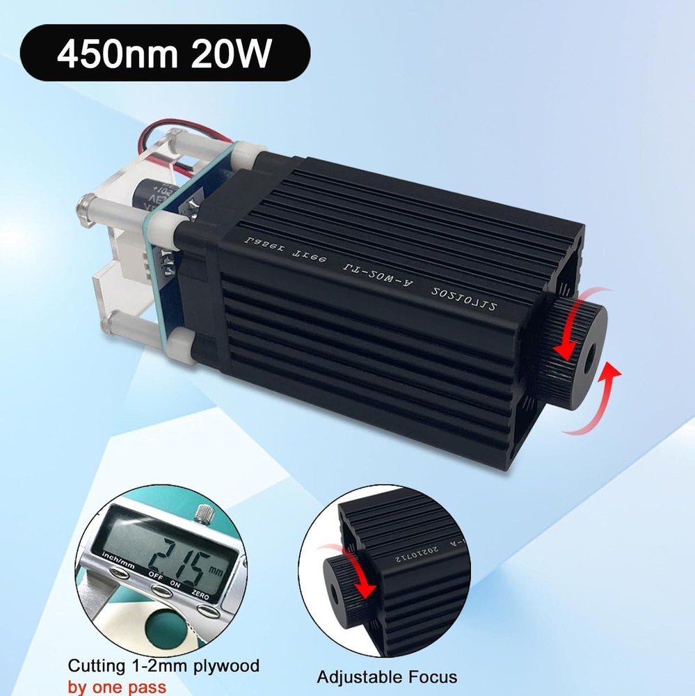 Class 4 Laser Head - Wide Material Compatibility