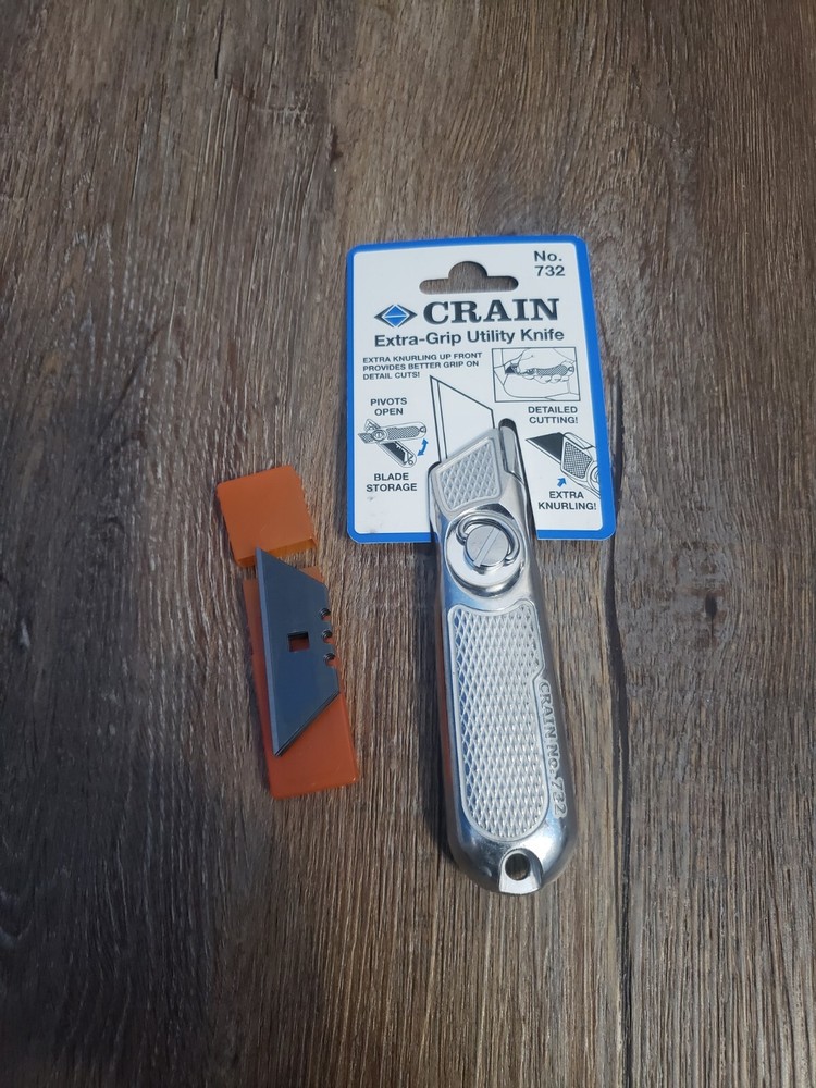 Crain 732 Utility Knife and 10 blades