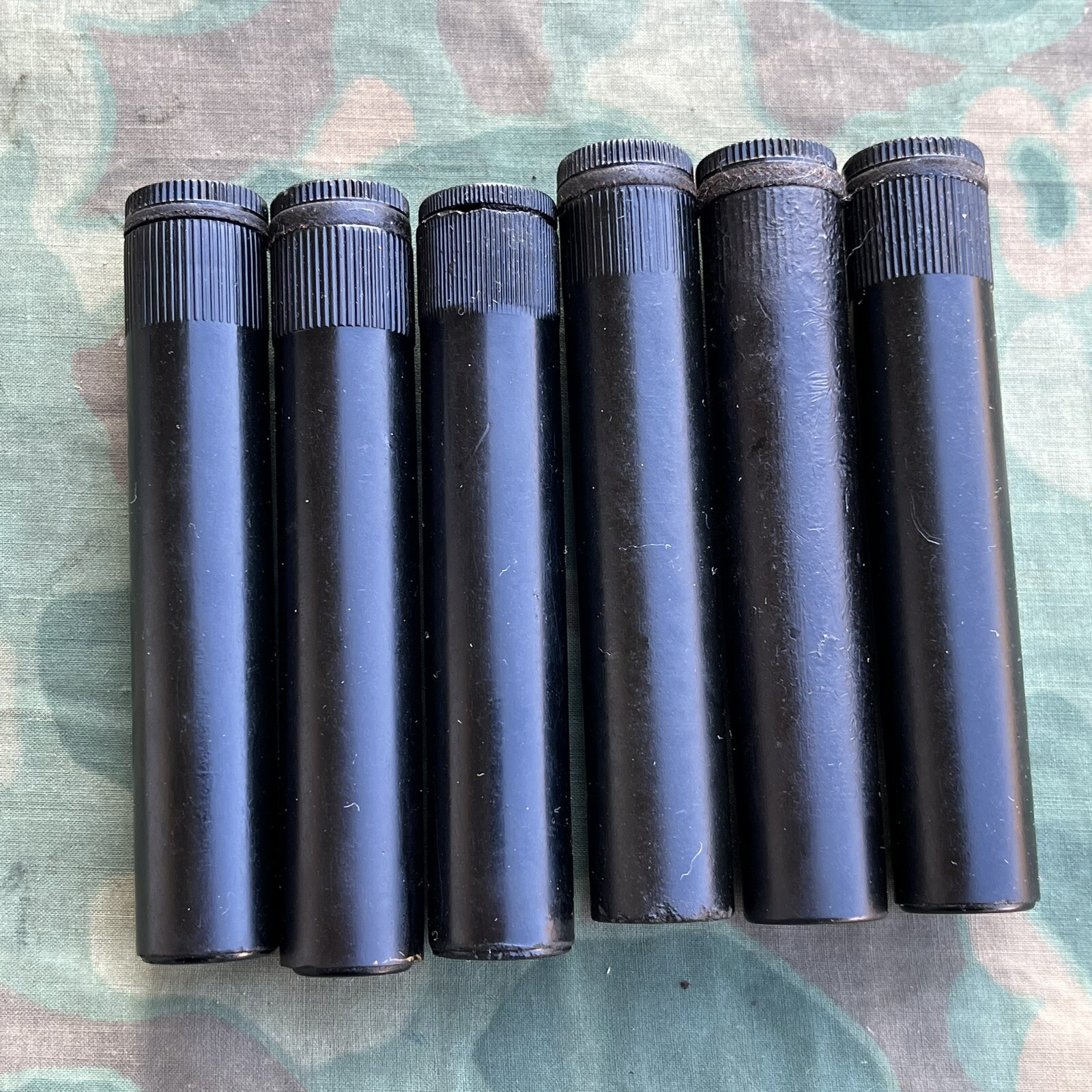 One (1) British Enfield No4 Mk1 Rifle Plastic Butt Stock Oil Oiler Bottle Used