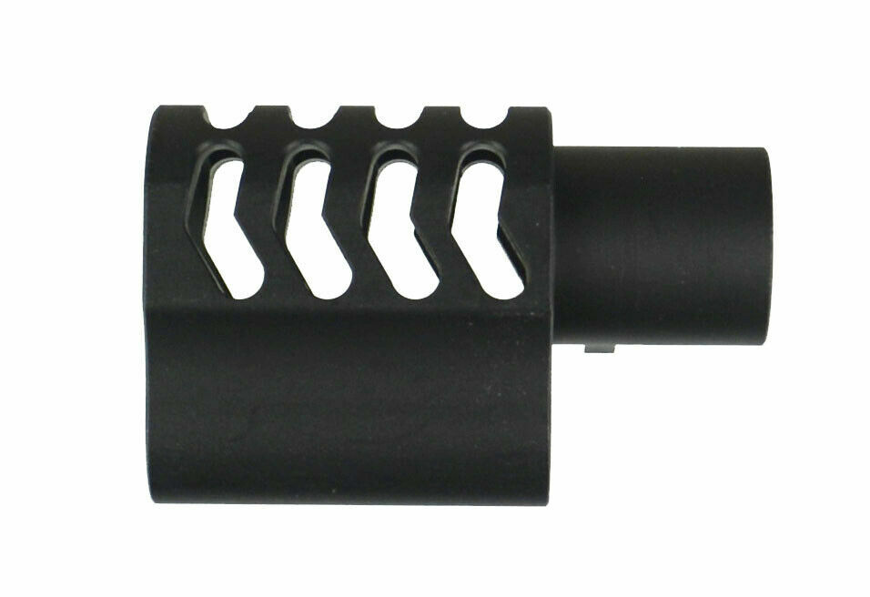 1911 Muzzle Brake Compensator .45 ACP B Style, Anodized Black W/Plug