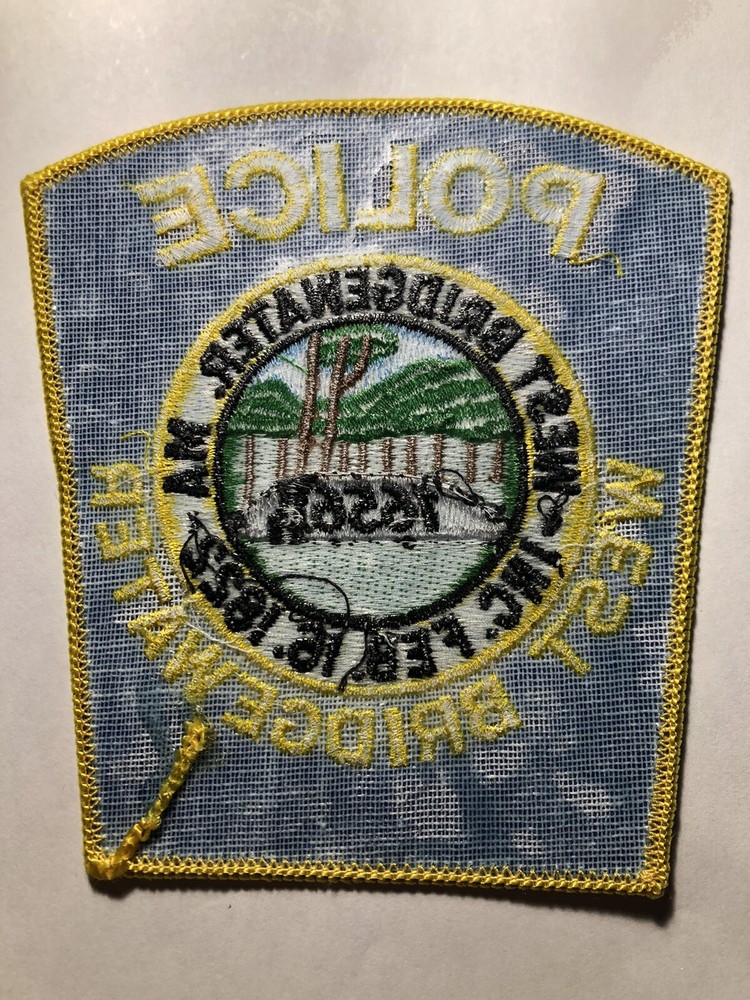 West Bridgewater Massachusetts Police Patch