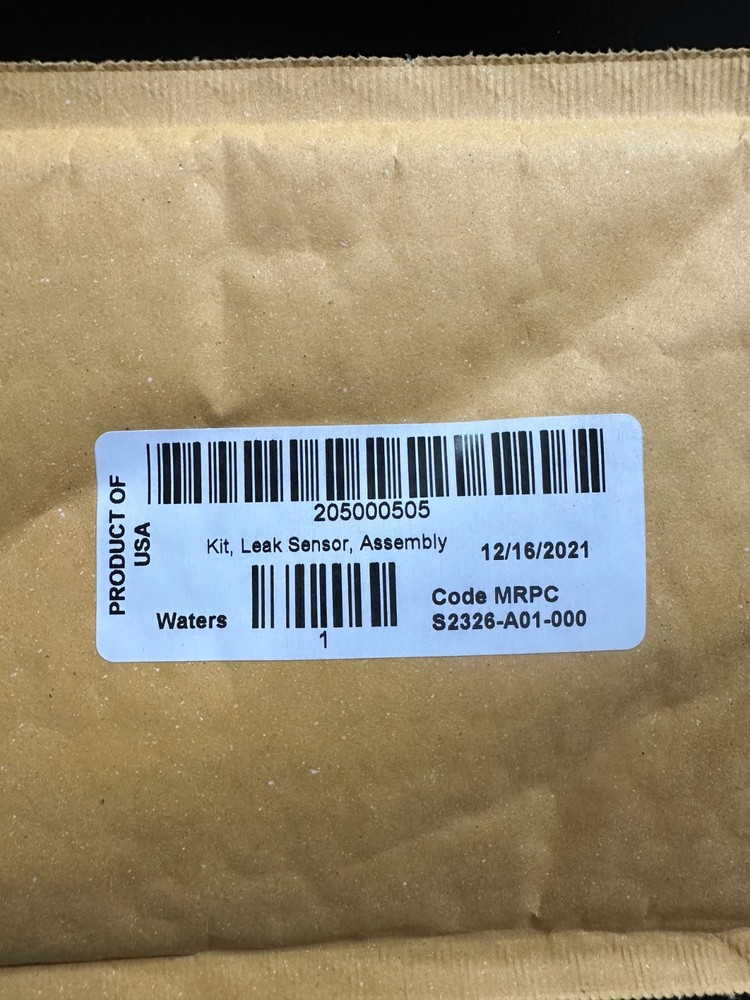 Waters Cat No 205000505 Leak Sensor Assembly Kit