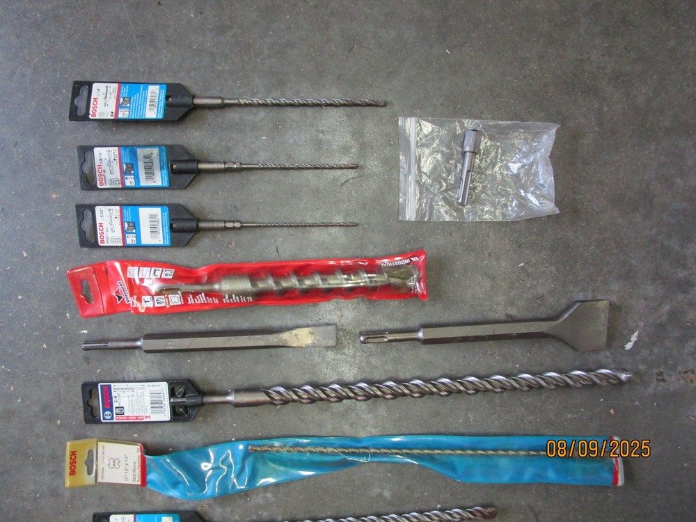 12 SDS Plus Concrete Bits