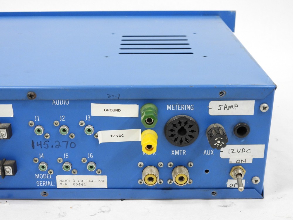 Micro Control Specialties Mark 3-CR VHF 2-Meter Repeater (powers up, untested)