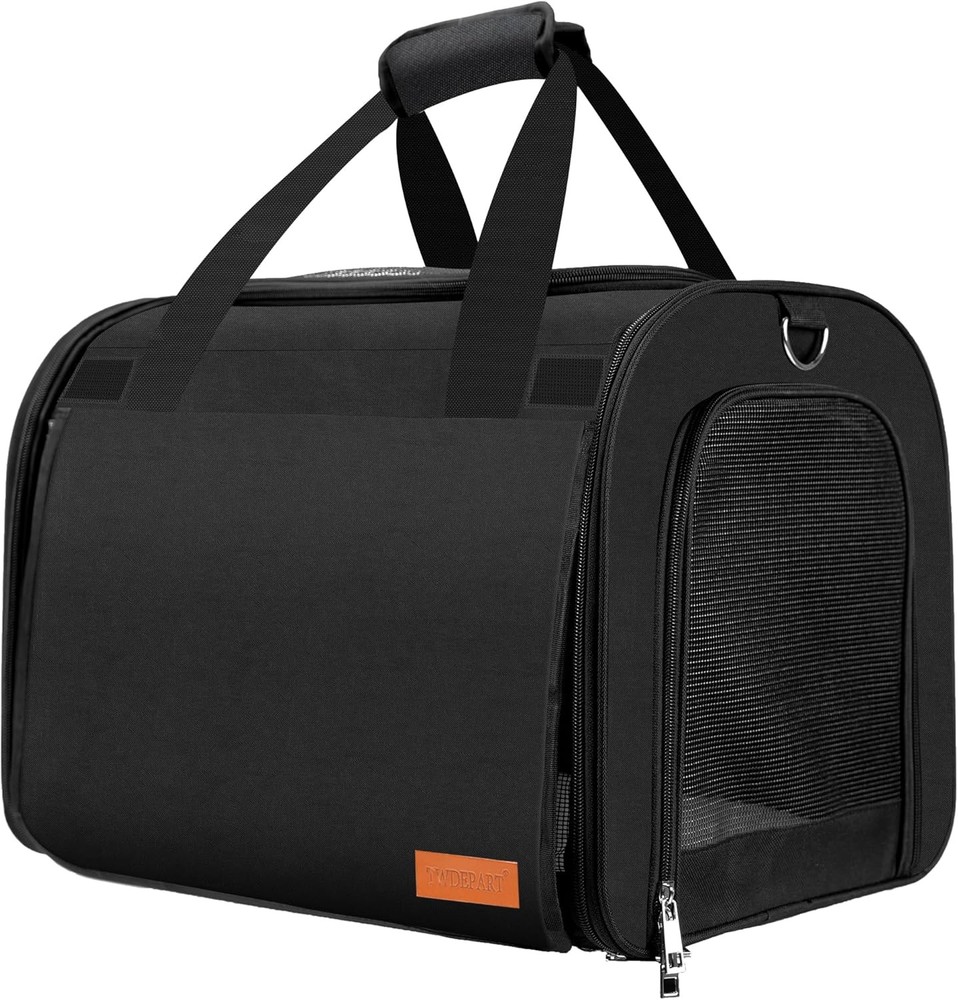 Cat Carrier Backpack - Multifunctional, Firm & Foldable with Roll-Up Shade, B...
