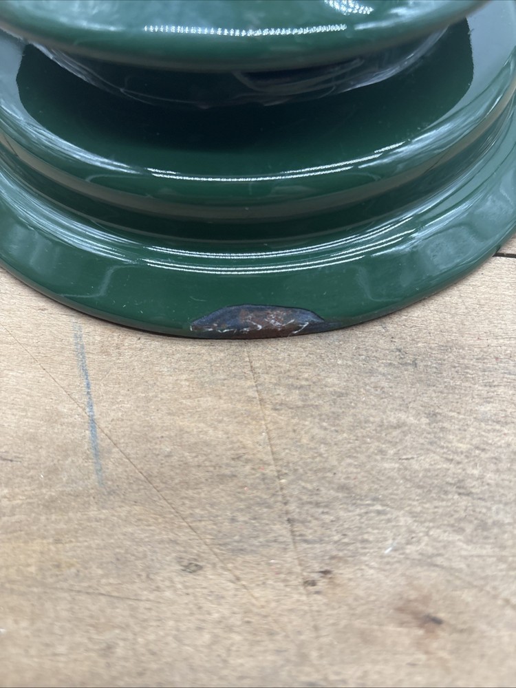 Ventilator Cap And Nut For Coleman Lantern Model 220F Some Enamel Missing SEE