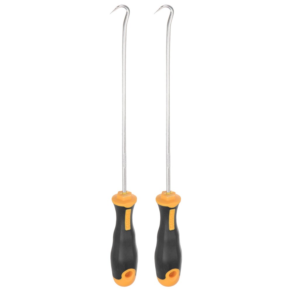 2Pcs 9.84" Full Hook Pick O-rings Puller Remover Removal Tool