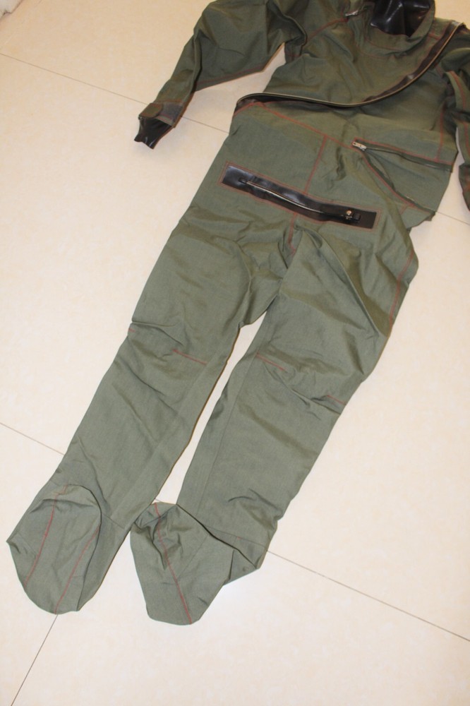 Navy Green Immersion Protection Suit pilot flight suit
