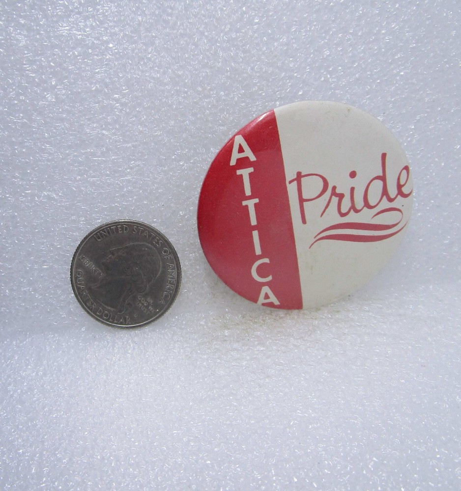 Attica Pride Button Pin