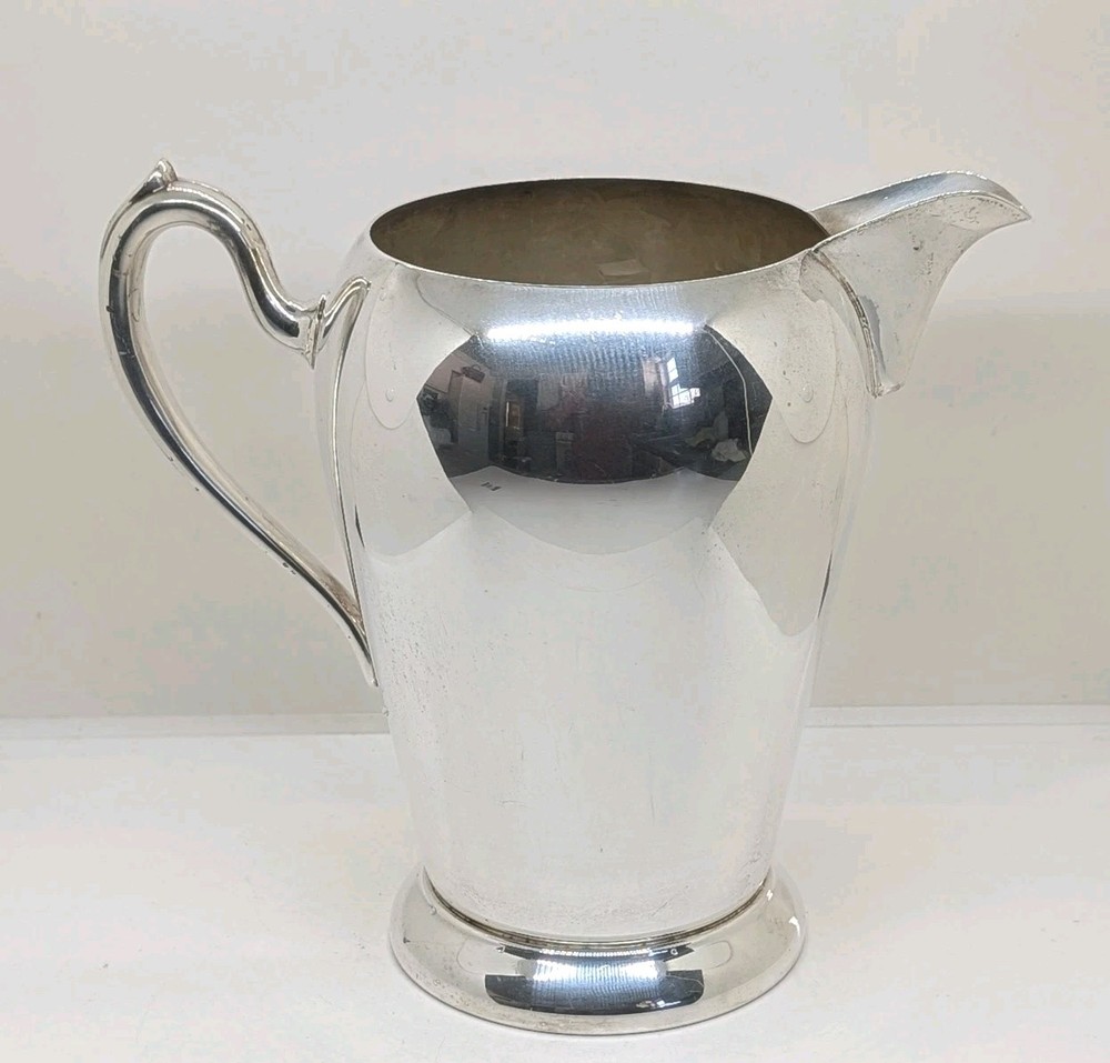 Vintage Academy Silver Plated Water Pitcher