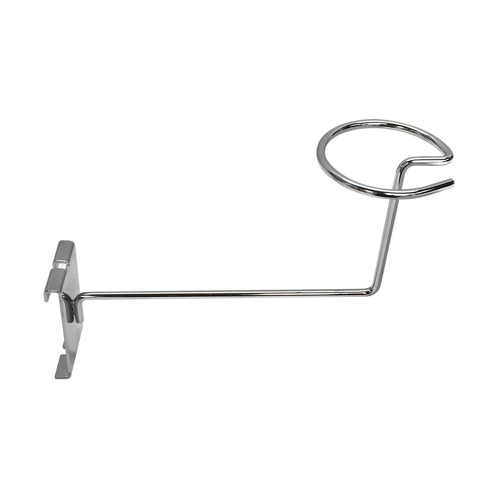 1 Pc Chrome Gridwall Hat Display Hooks Single Cap Holders for Wire Grid Retail