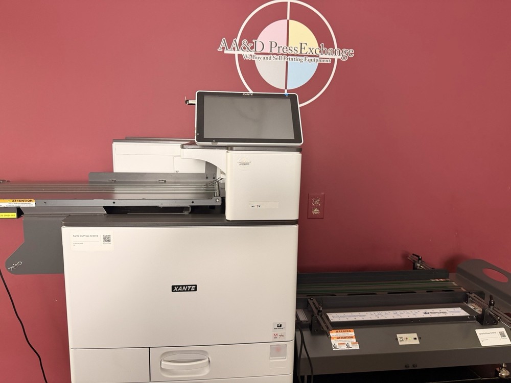 Only 3k Meter Xante En/Press Envelope Printer !Video!