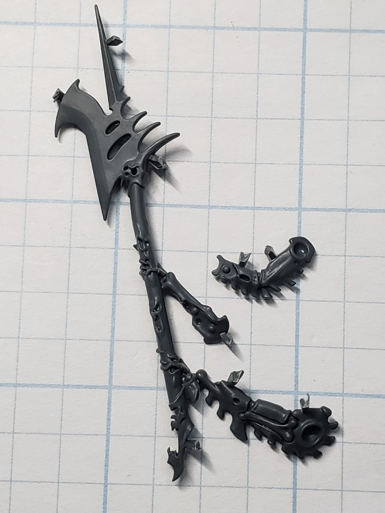 Warhammer Ossiarch Bonereapers Bits Immortis Guard Bone Dread Halberd #74