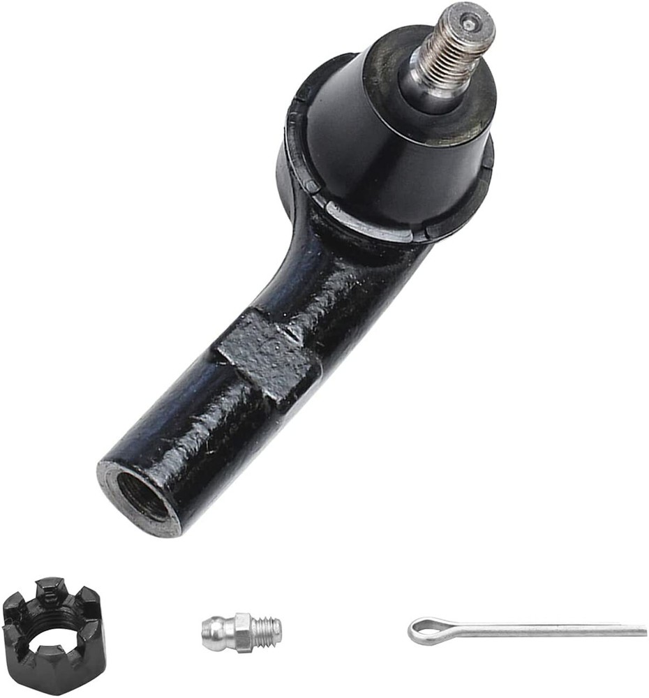 Front Inner Outer Tie Rod Ends w/ Tie Rod Boots for VW Jetta Golf Beetle Rabbit
