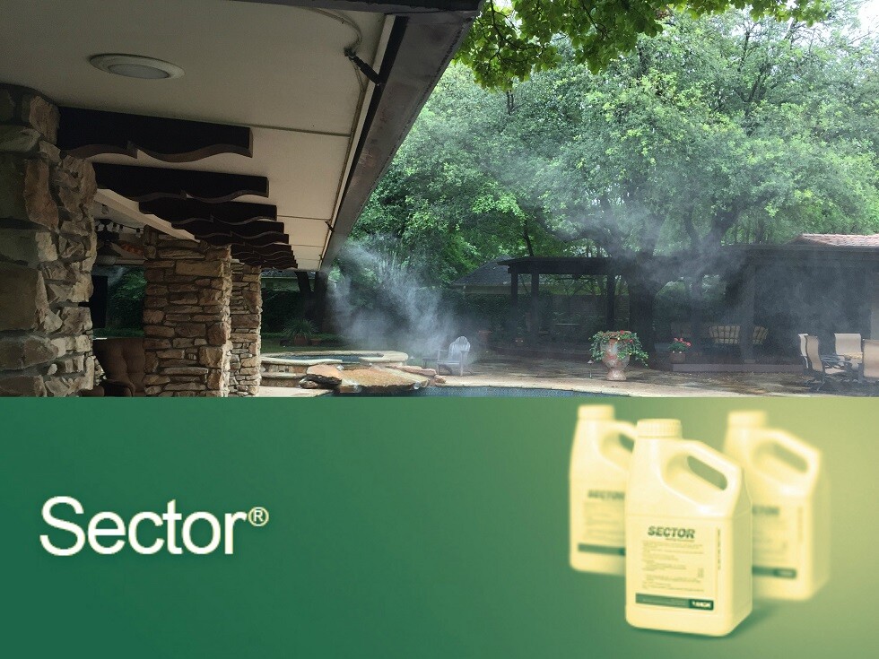 Sector Insecticide for Mosquito / Spider / Fly Misting Systems 1 Gallon
