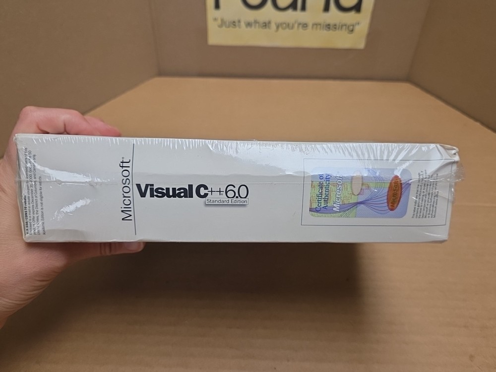 Microsoft Visual C++ 6.0 Standard Edition - SEALED NIP