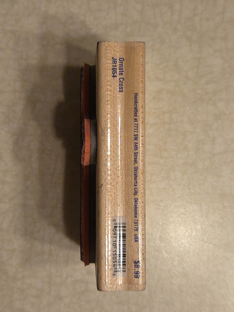 Stampabilities Rubber Stamp Ornate Cross