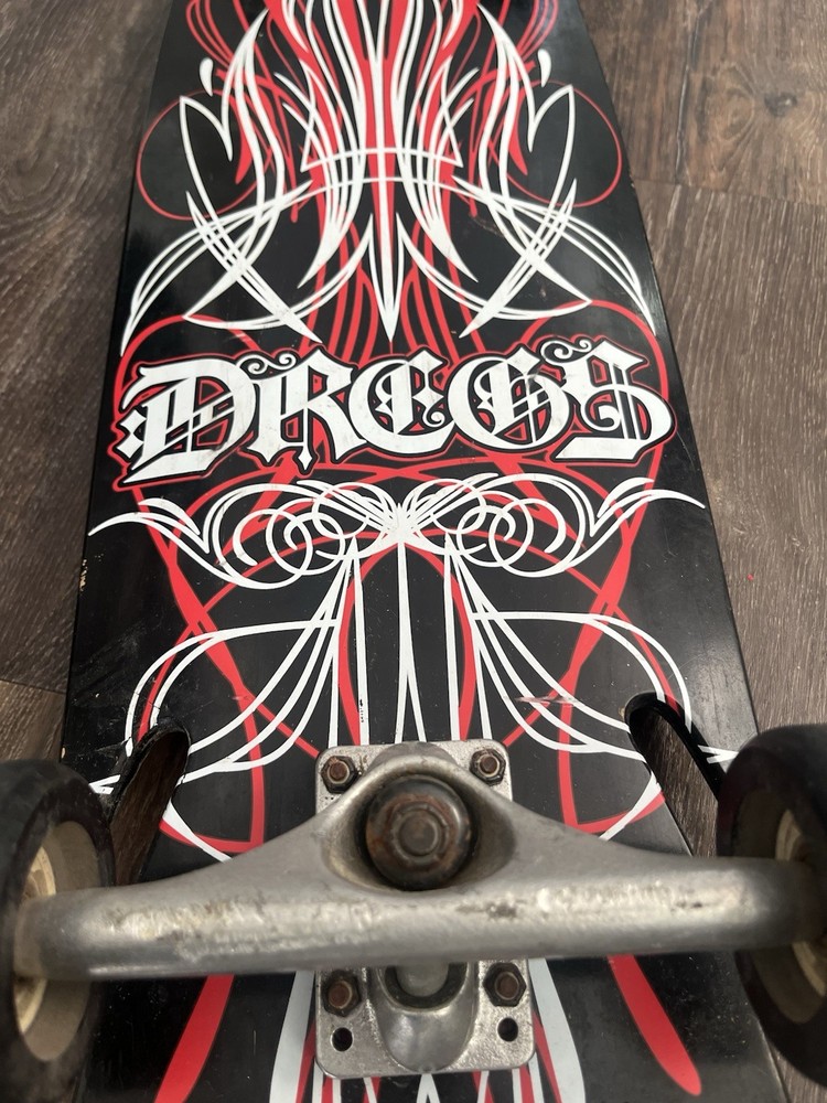 Dregs Weapon Complete Longboard with Dregs Skateboard Wheels