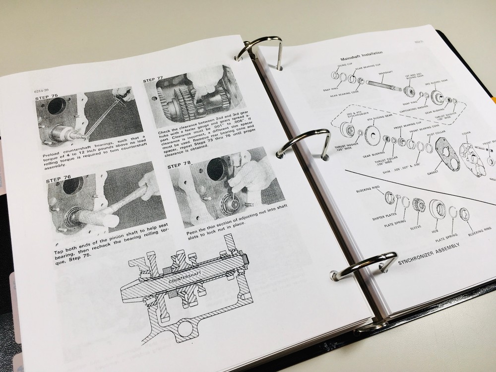 Case 480C Tractor Loader Backhoe Service Shop Manual