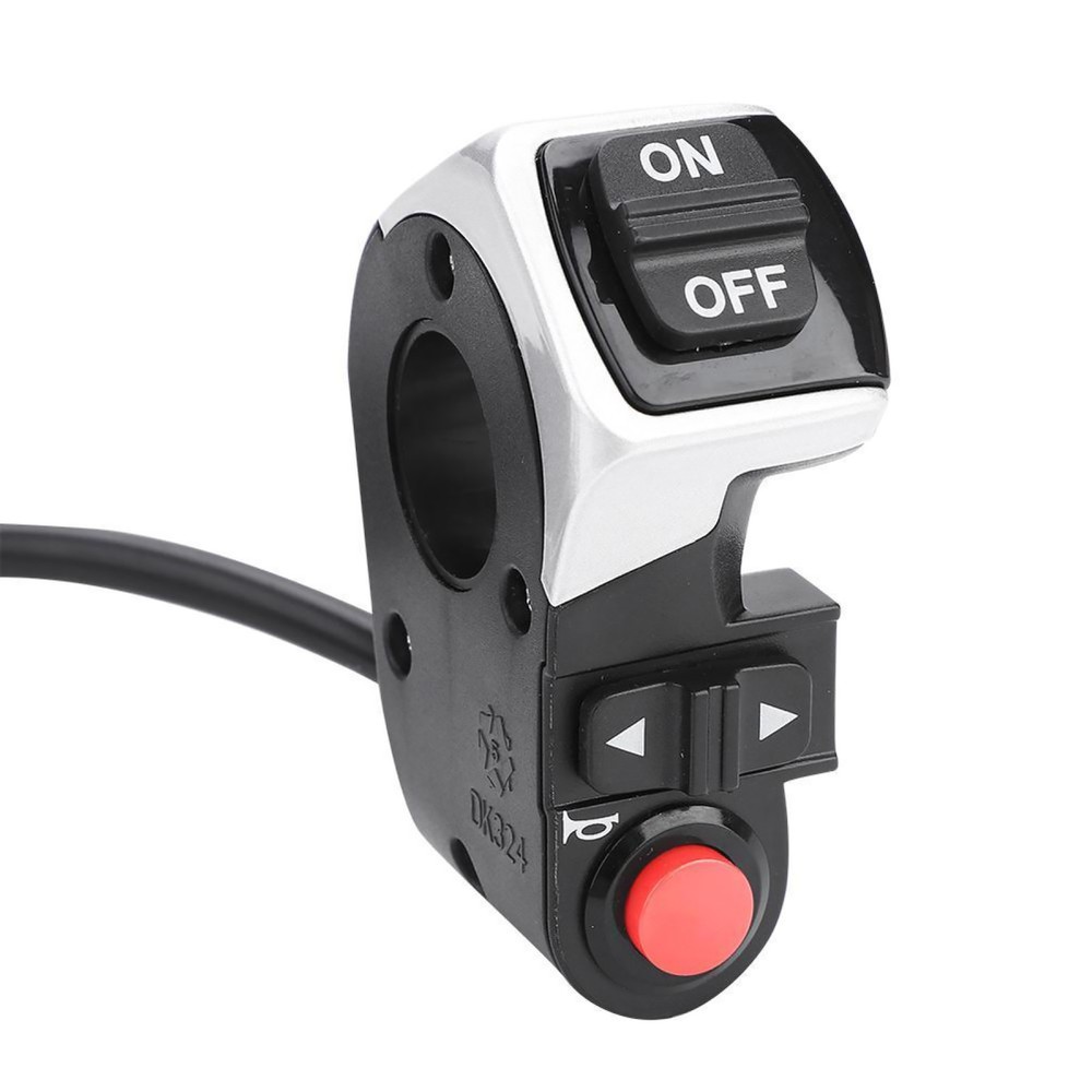 Rainproof E-Bicycle front light horn turning light Switch For Bicycle handlebar