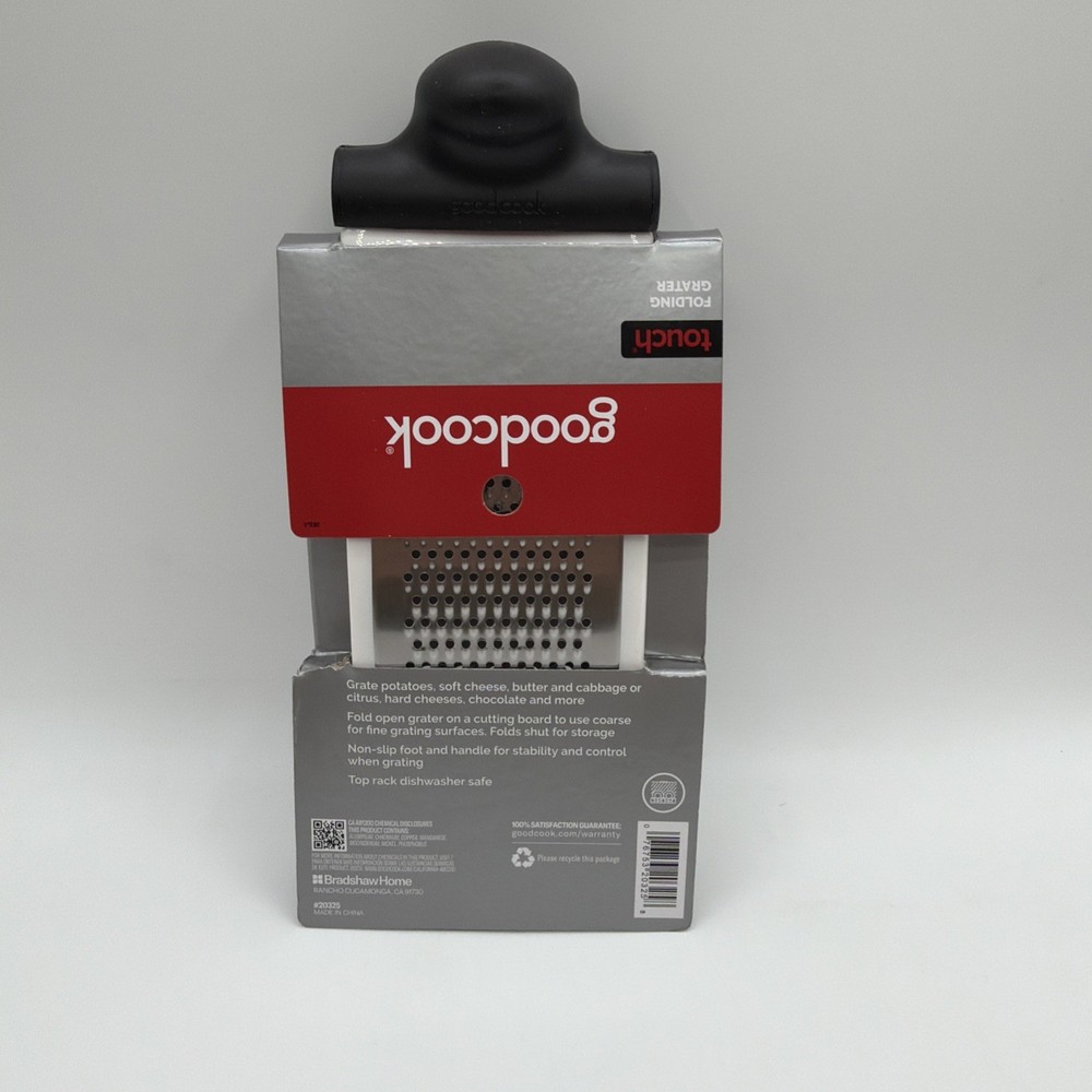 Good Cook Fold One Size Black and Red Grater 2 Pack