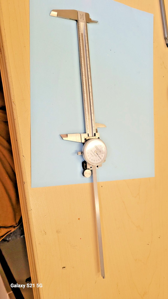 MG Manual Precision Dial Caliper Stainless Hardened