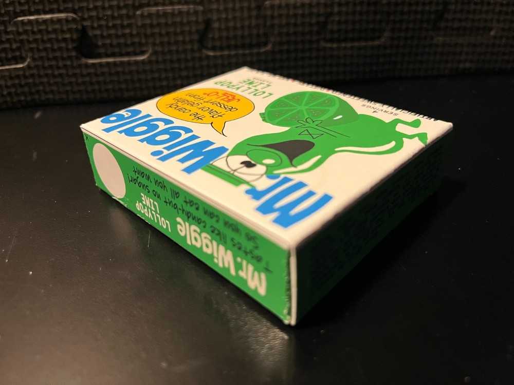 Mr Wiggle jello - empty custom design display box