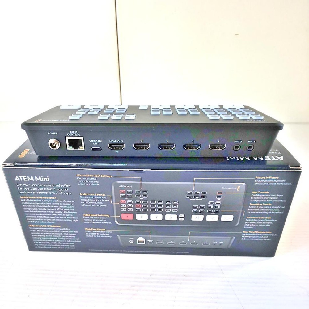 Blackmagic Design ATEM Mini HDMI Live Switcher Second-hand goods Distribution