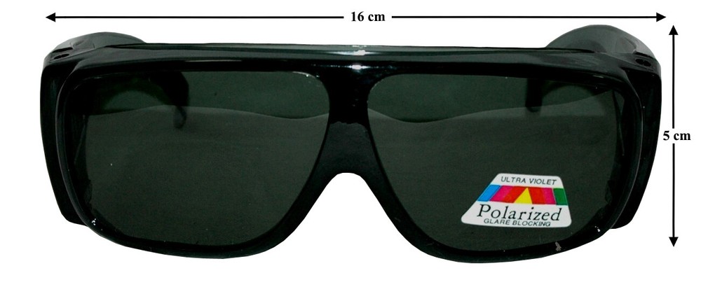 SUNSHIELDS Atlantis Sunglasses Golf Polarised Tinted Frame Vented Marked Case