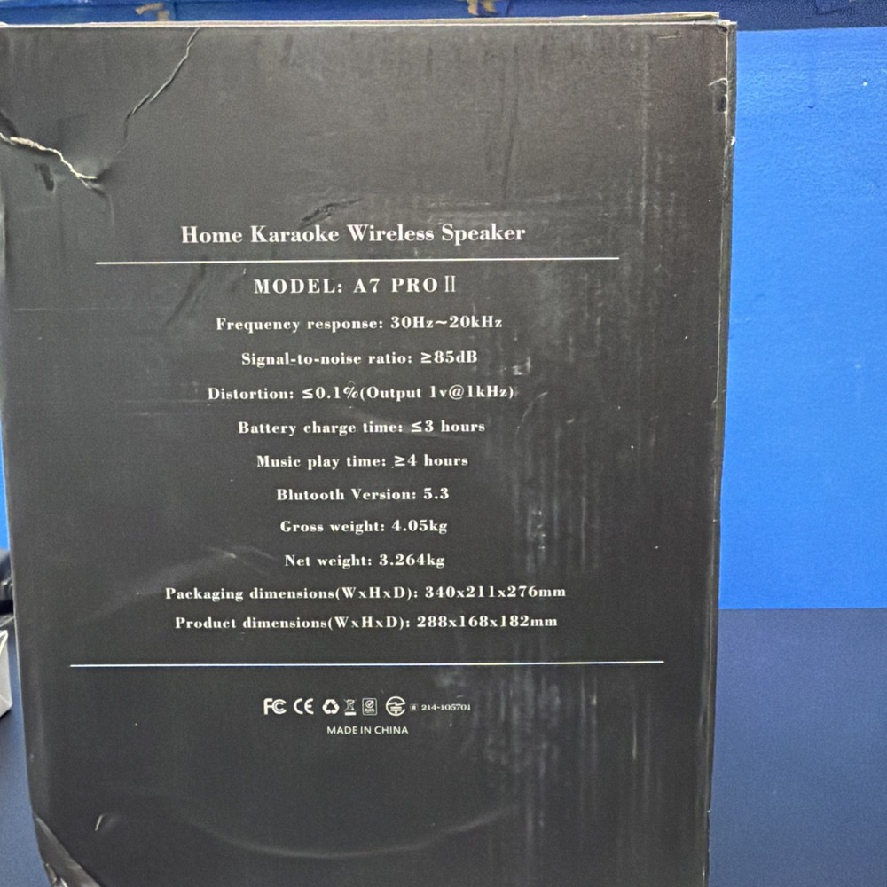 Home Karaoke Wireless Speaker