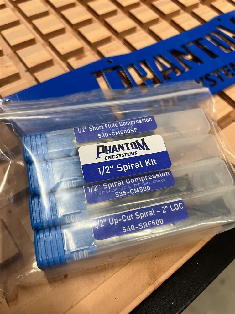 1/2" Spiral Bit Package by Bits and Bits