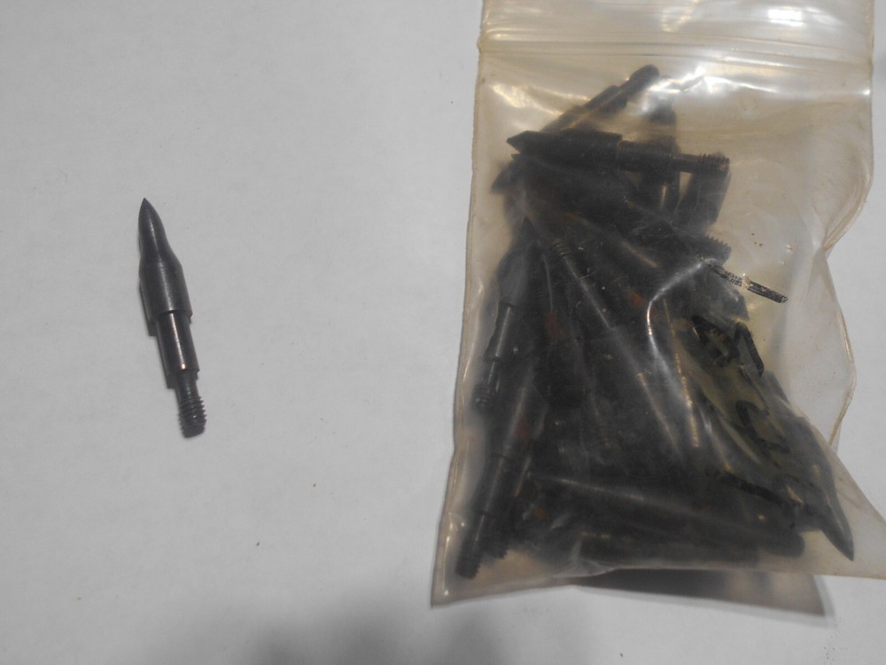 30- 100 Grain Archery Field Points Practice Tips, Target black